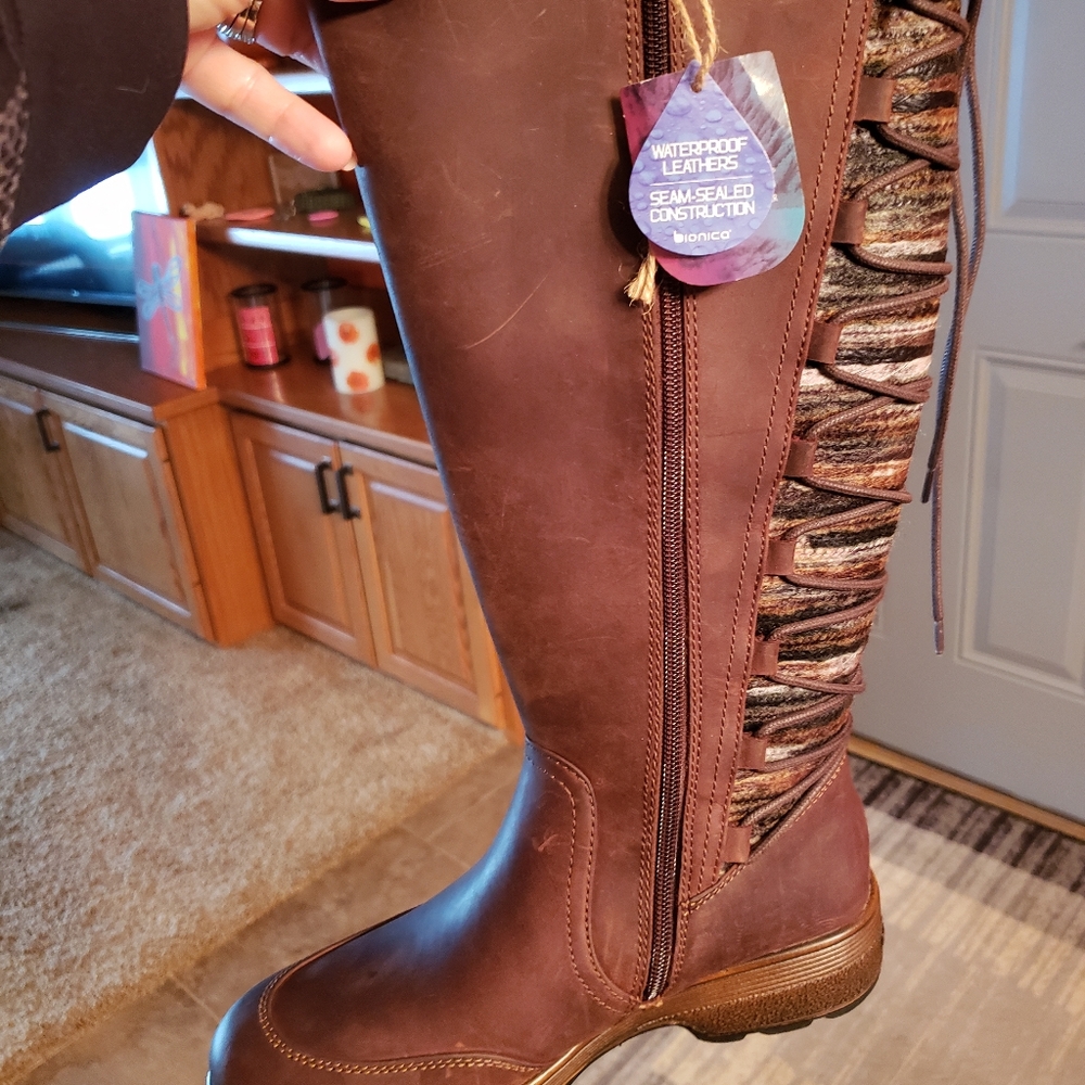 Brown boots